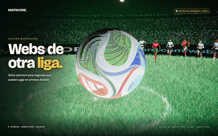 Escena 3D: animación en el navegador